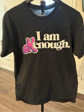 Official Barbie The Movie "I Am Kenough" Tee